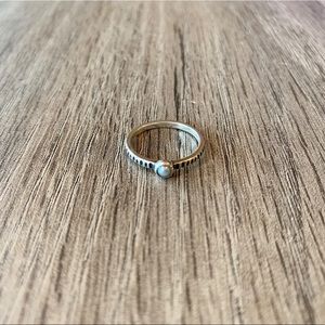 James Avery tiny cultured pearl ring